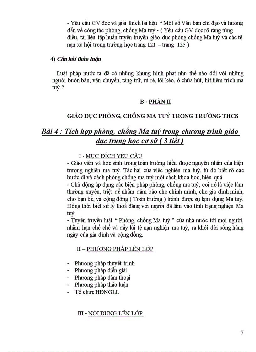 image for page Đề cương phòng chống ma tuý