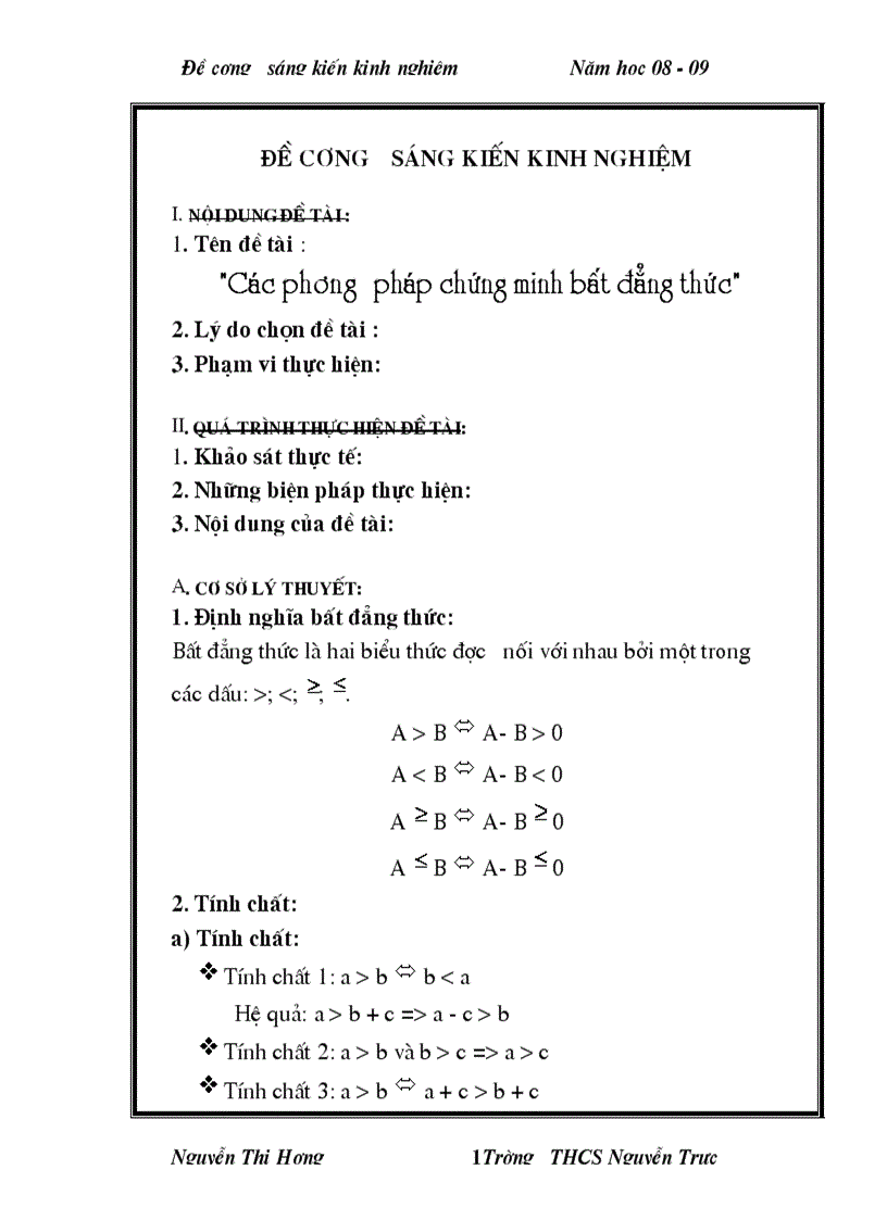 image for page Đề cương SKKN
