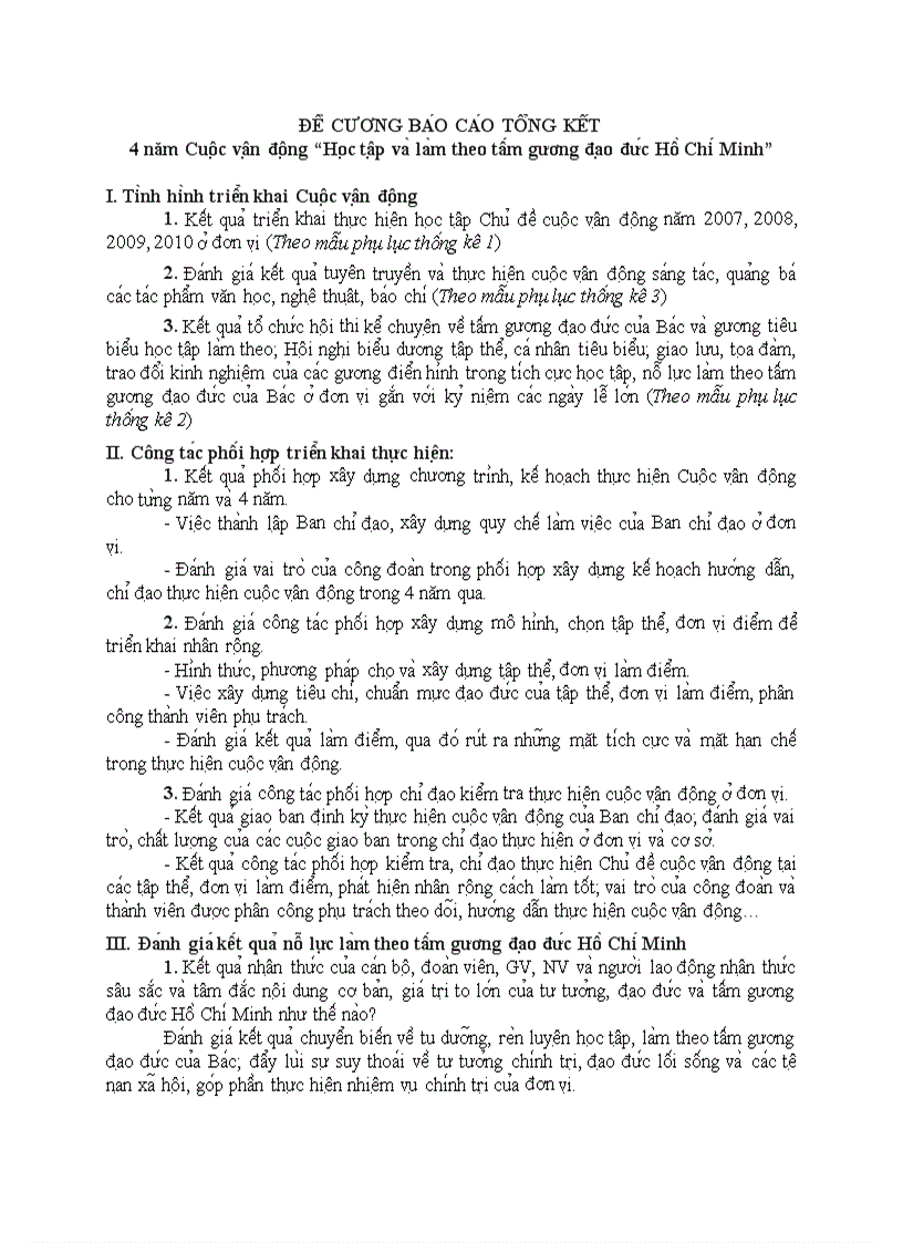 image for page Đề cương tư tưởng HCM dành cho bí thư CB