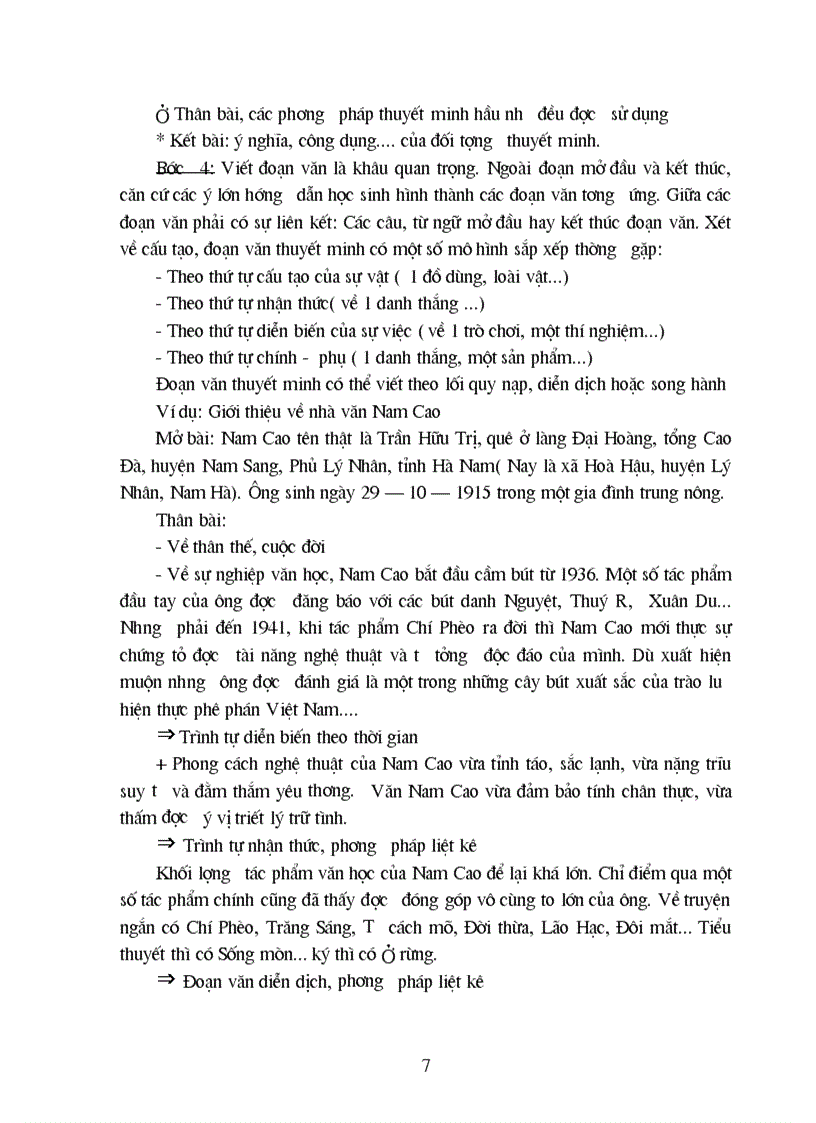 image for page Để dạy học tốt văn thuyết minh lớp 8