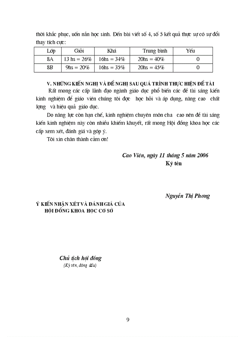 image for page Để dạy học tốt văn thuyết minh lớp 8