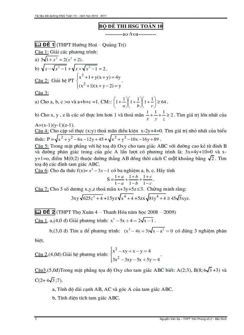 image for page De hoc sinh gioi toan 10 hay