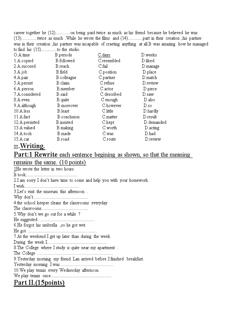 image for page Đề hsg anh văn 9