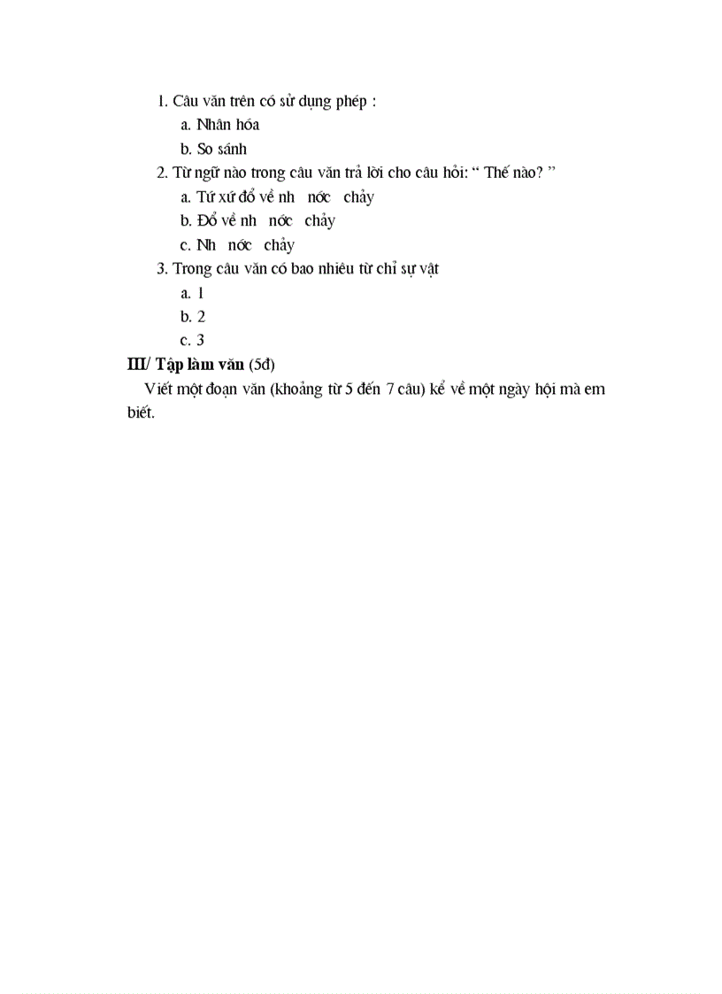 image for page Đề kiểm tra lớp 4