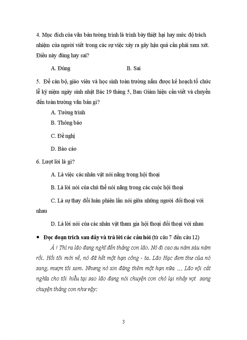 image for page Đề kiêm tra Ngữ văn 8 HK II Đề số 2