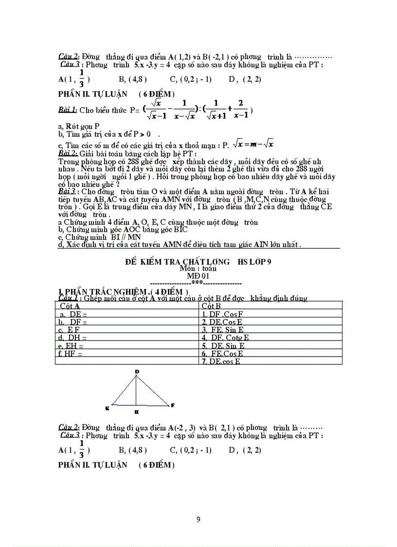 image for page Đề kiểm tra toán 9