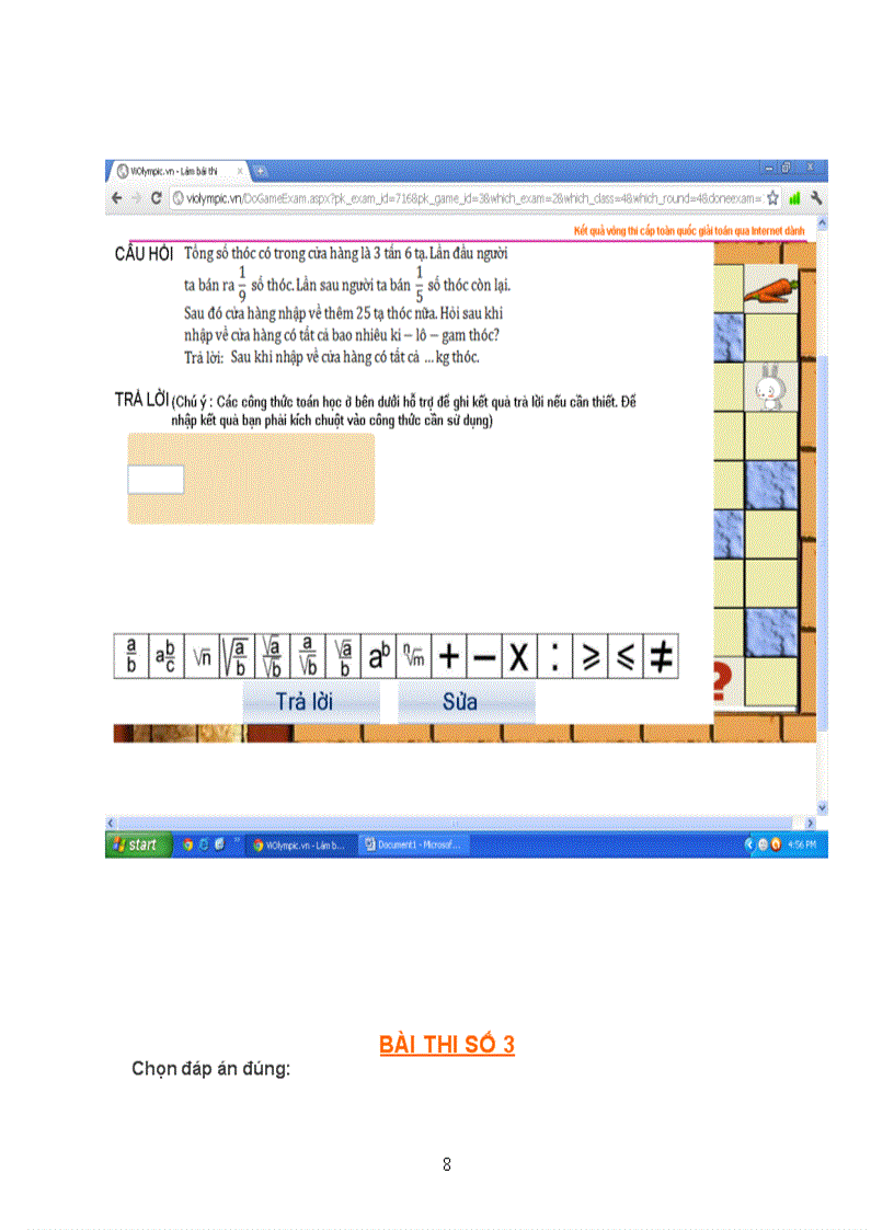 image for page Đề luyện Violympic 4 vong 15