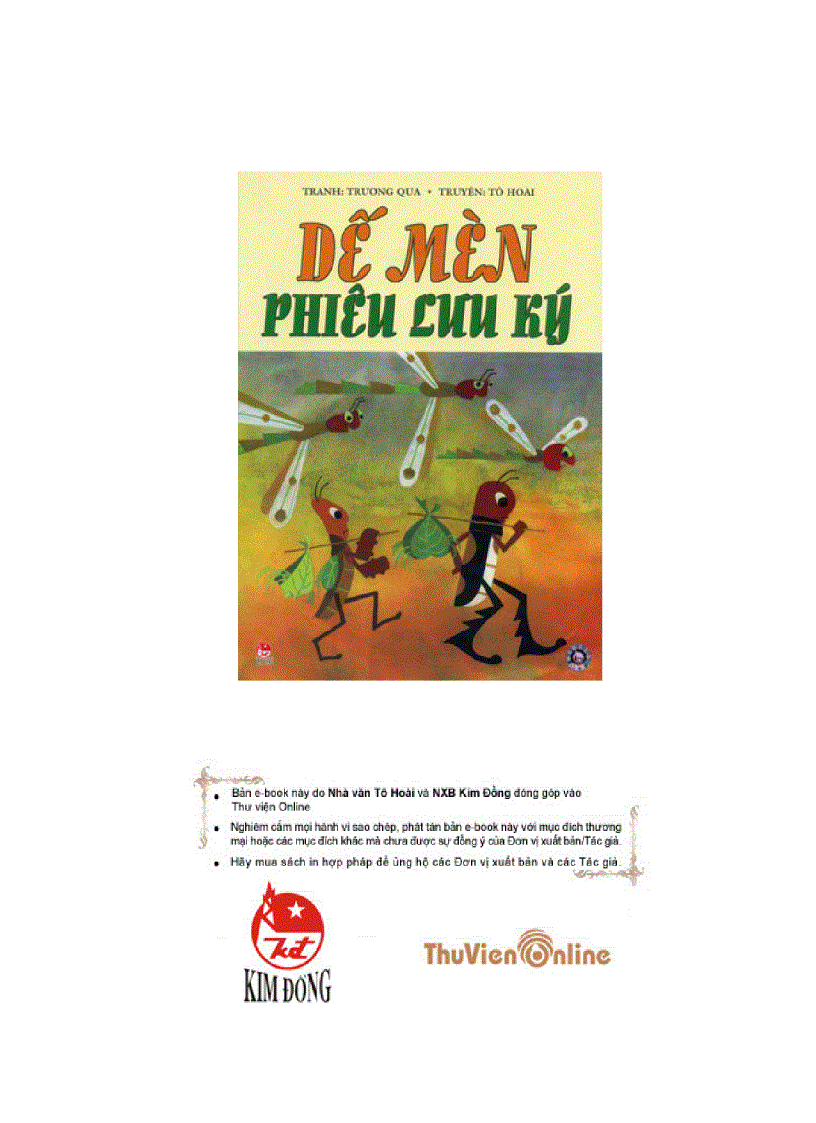 image for page Dế mèn phiêu lưu kí