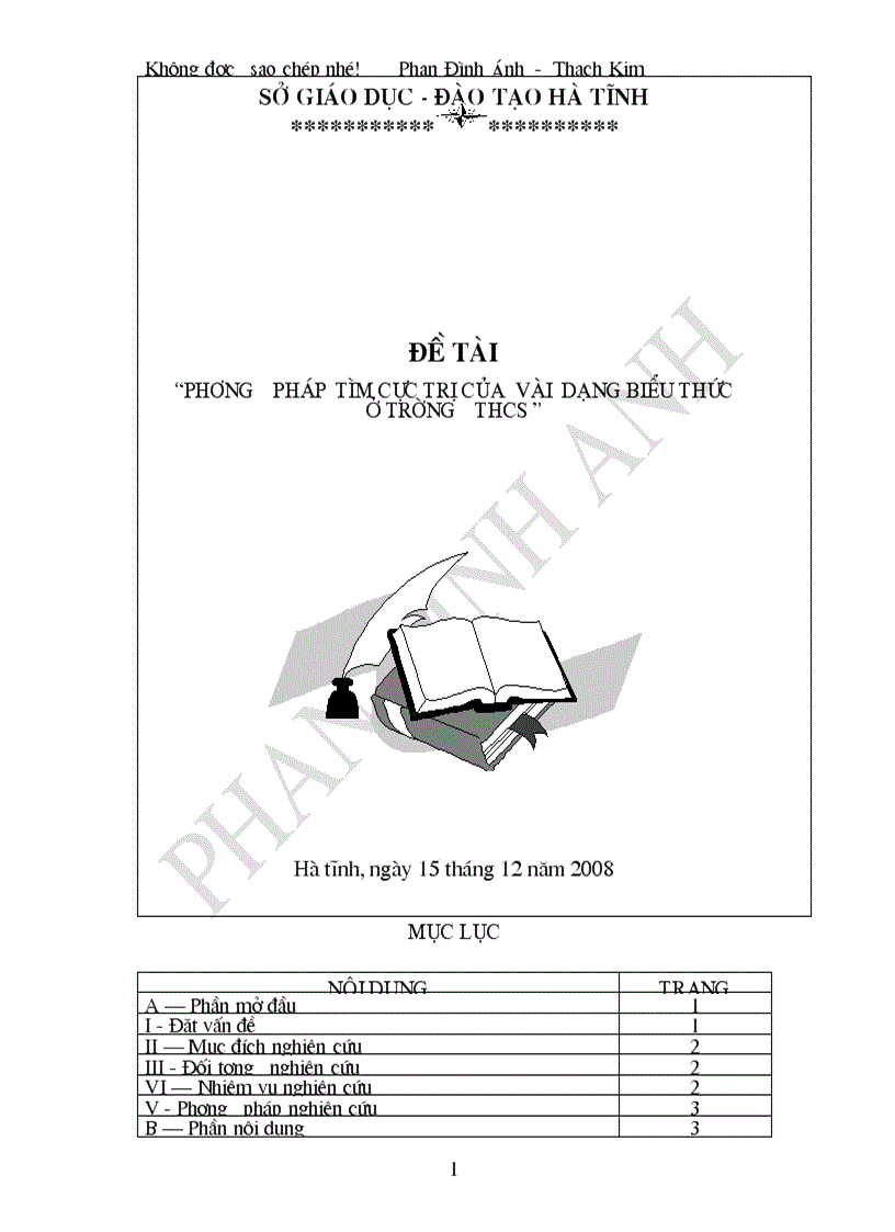image for page De tai cuc trị có thể coi được