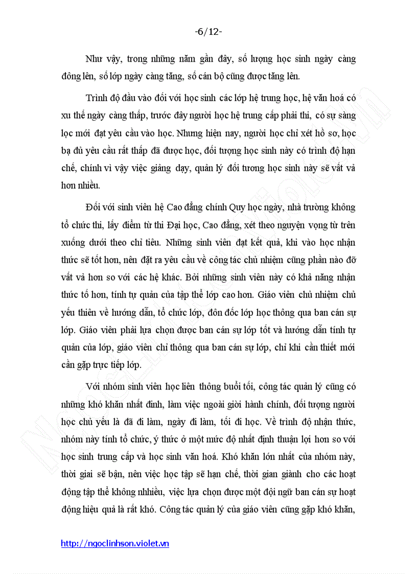 image for page Đề tài Đổi mới công tác giáo viên chủ nhiệm