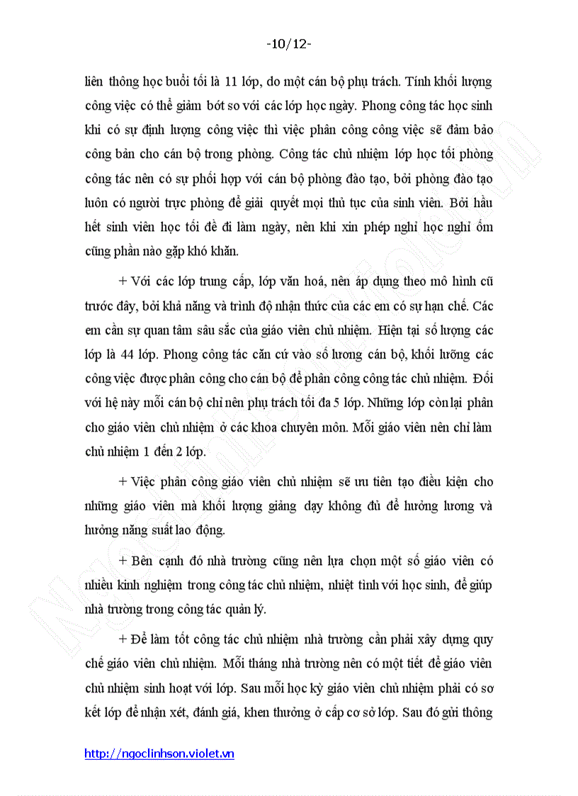 image for page Đề tài Đổi mới công tác giáo viên chủ nhiệm