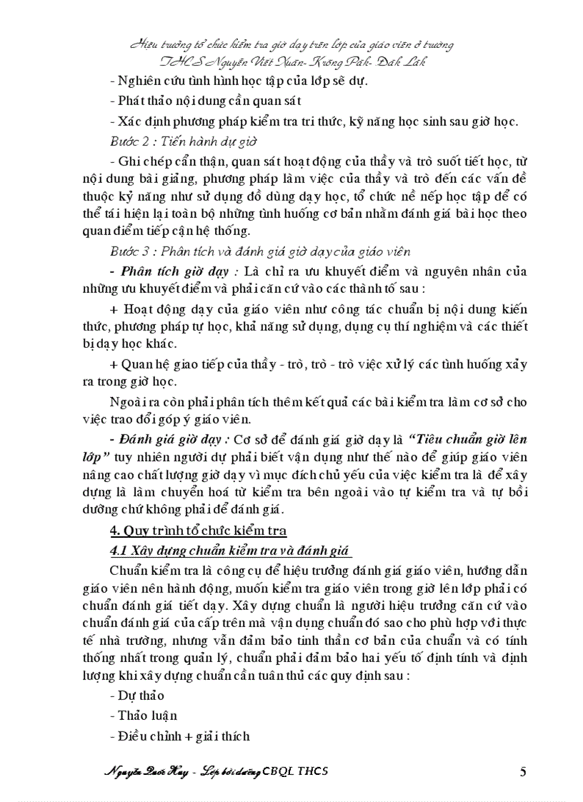 image for page Đề tài khóa học quản lý