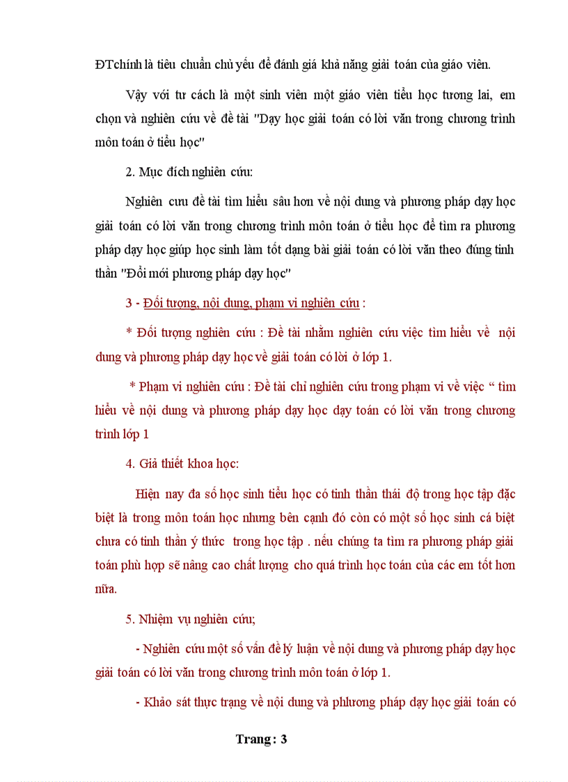 image for page Đề tài nghiên cứu Toán Lớp 1