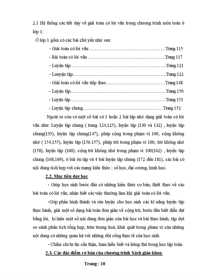 image for page Đề tài nghiên cứu Toán Lớp 1
