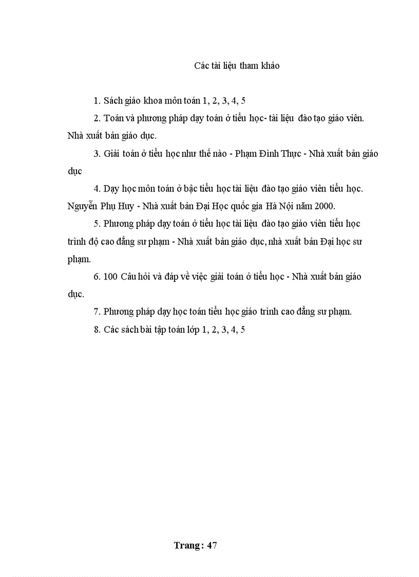 image for page Đề tài nghiên cứu Toán Lớp 1