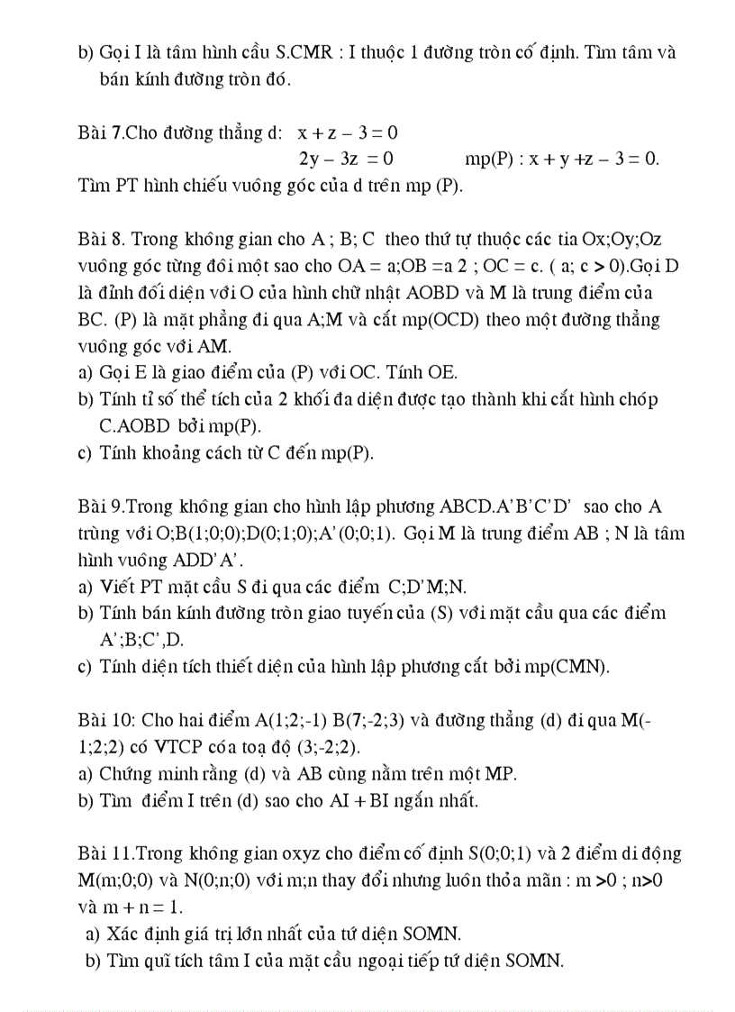 image for page Đề thi CĐ Đại học phần gt