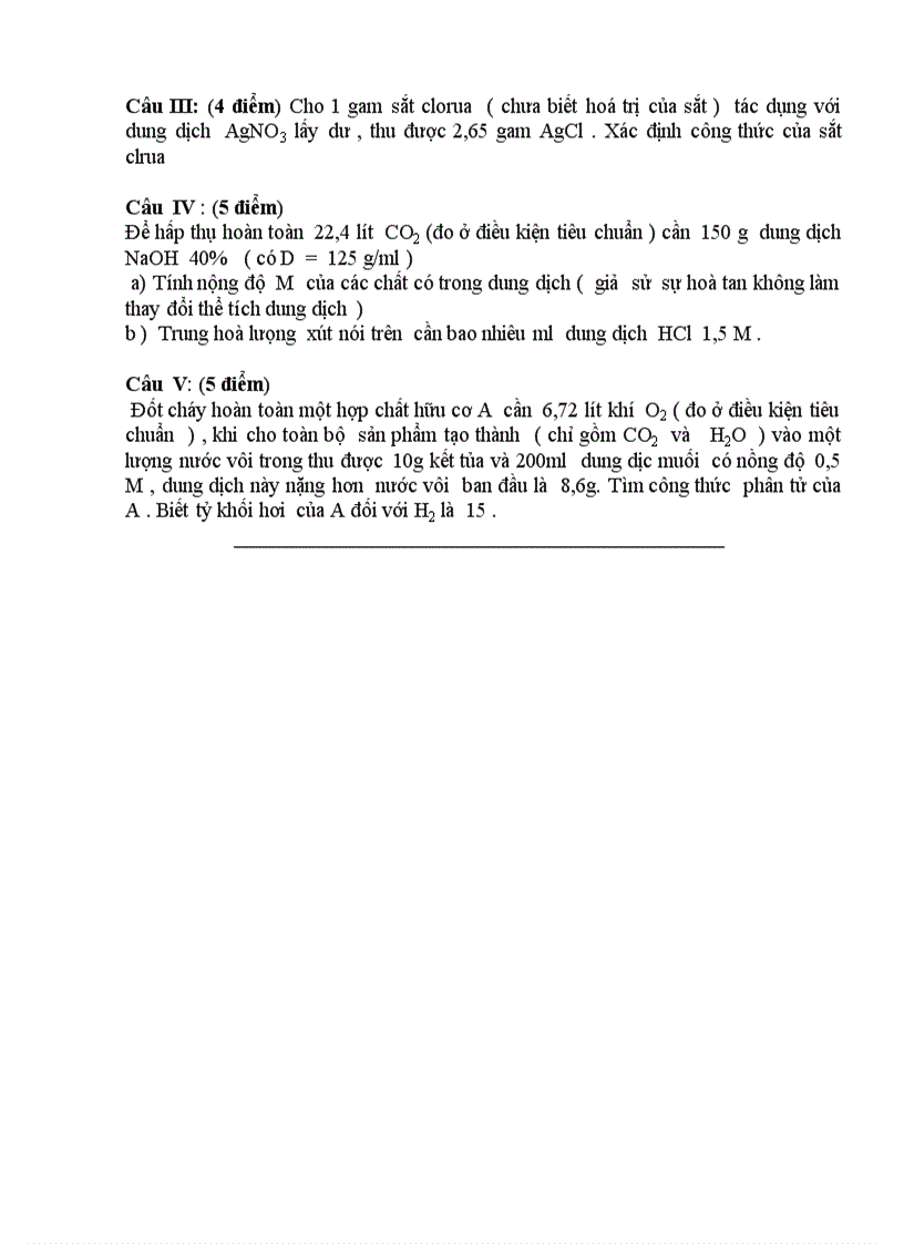 image for page Đề thi chọn HSG Hóa 9 năm 2010 2011