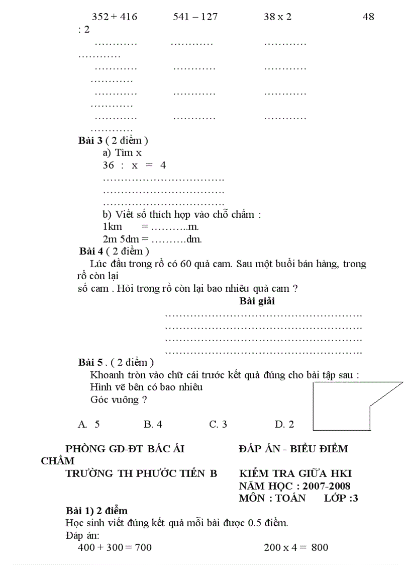 image for page Đề thi đáp án GHKI Tiểu học