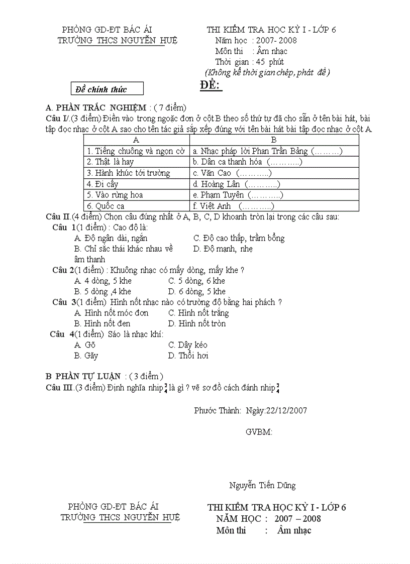 image for page Đề thi đáp án nhạc 6789 HKI