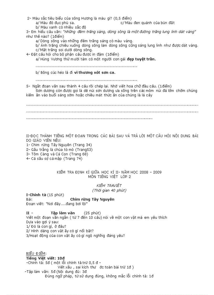 image for page Đề thi Giữa Học kỳ 2 2008 2009