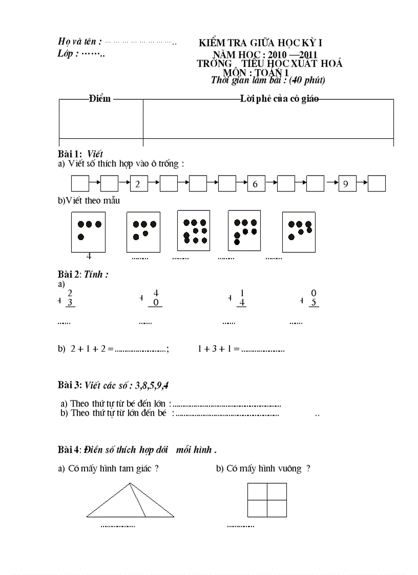 image for page Đề thi giữa kì 1