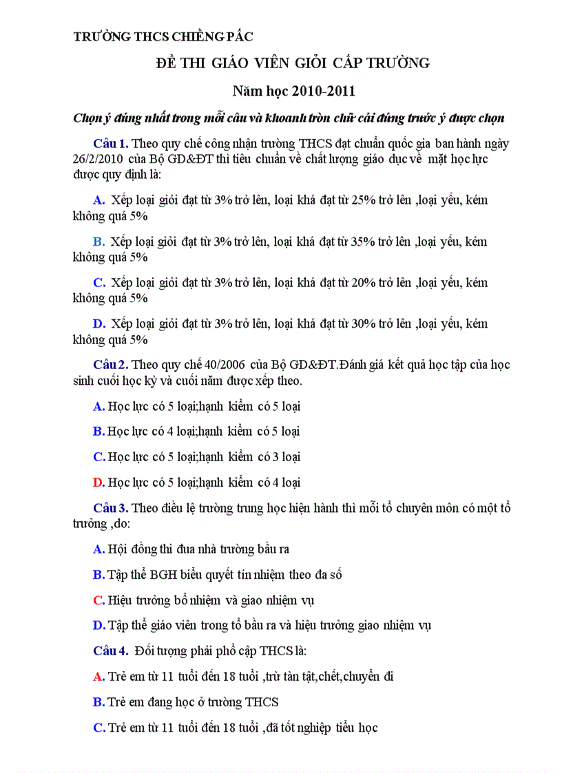 image for page Đề thi gv giỏi