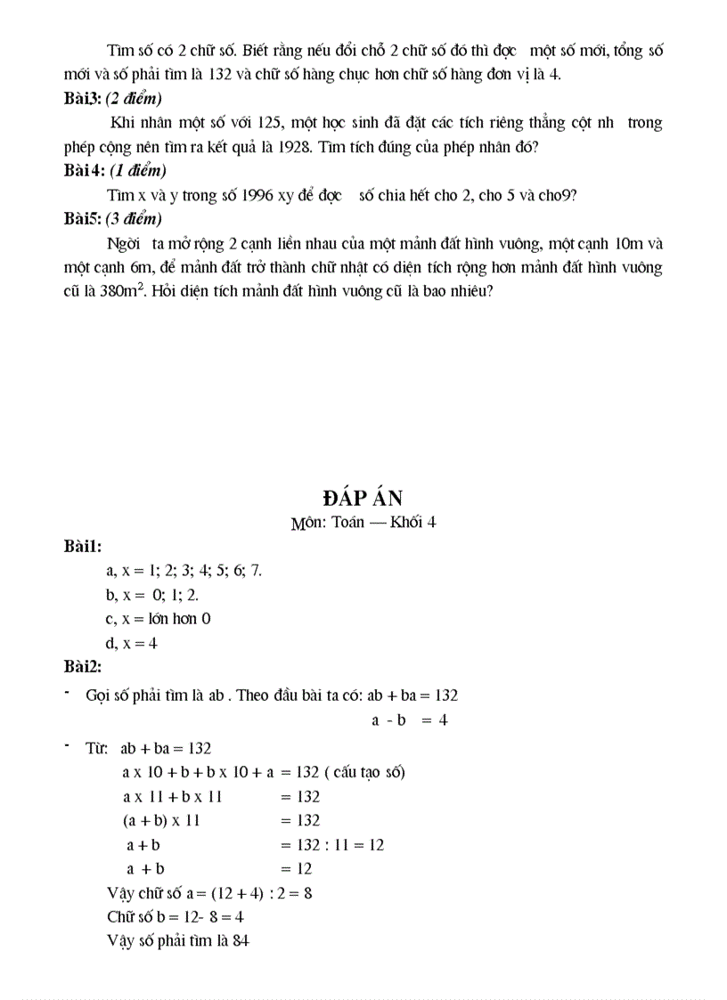 image for page Đề thi HKI các lớp tiểu học có đáp án
