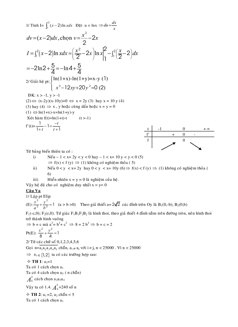 image for page Đề thi khối D