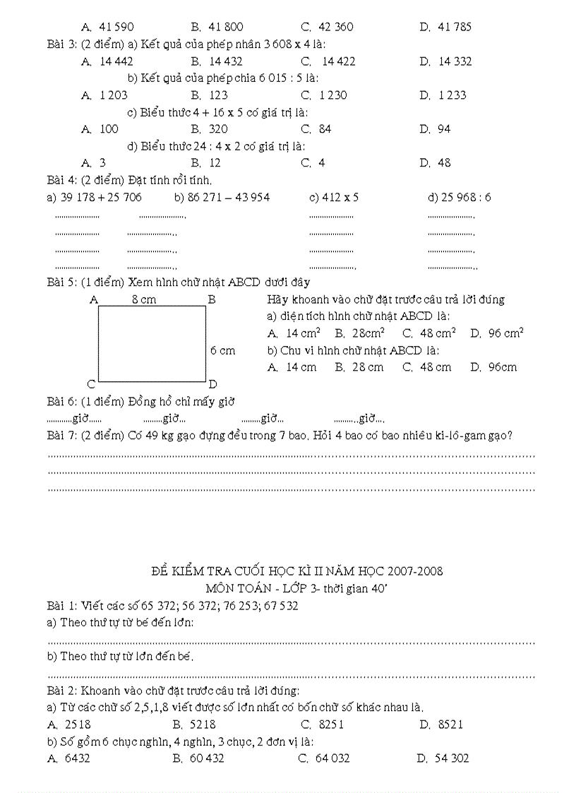 image for page Đề thi lớp 1 2 3 4