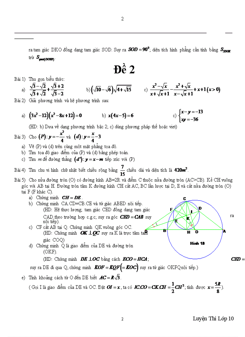 image for page Đề thi lớp 10