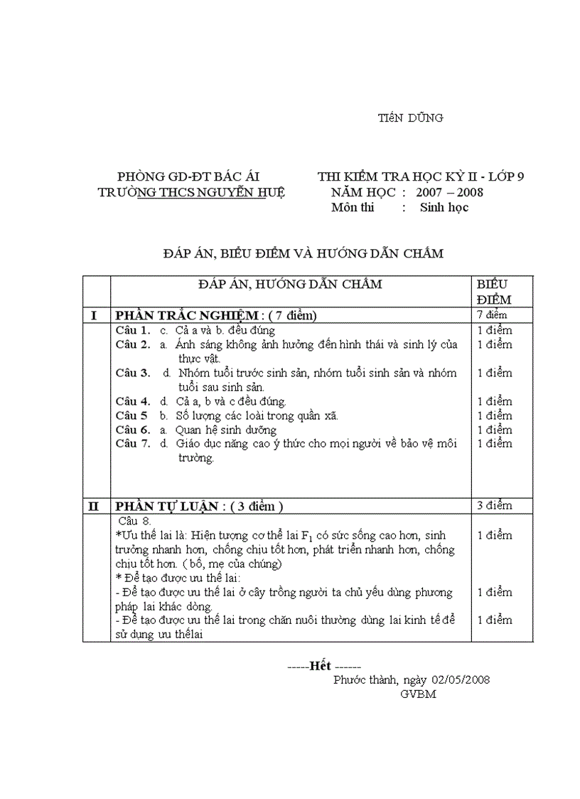 image for page Đề thi sinh THCS học kỳ II