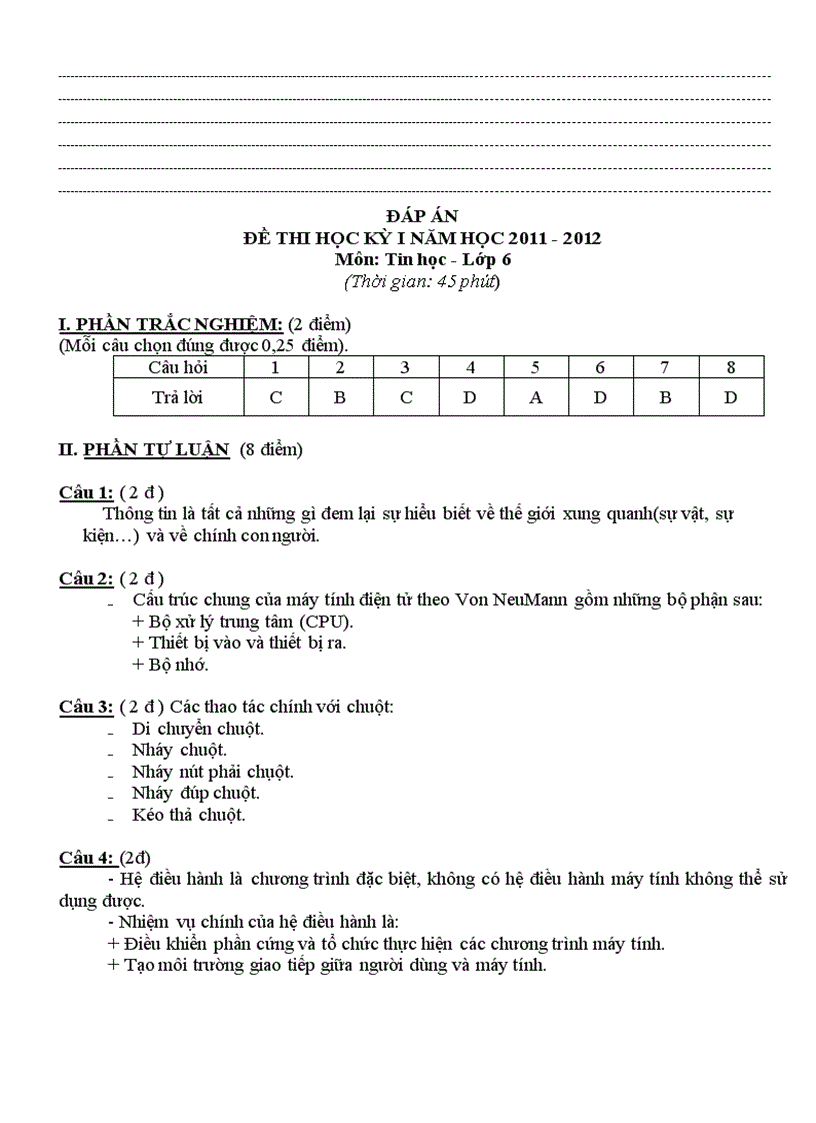 image for page Đề thi tin 6