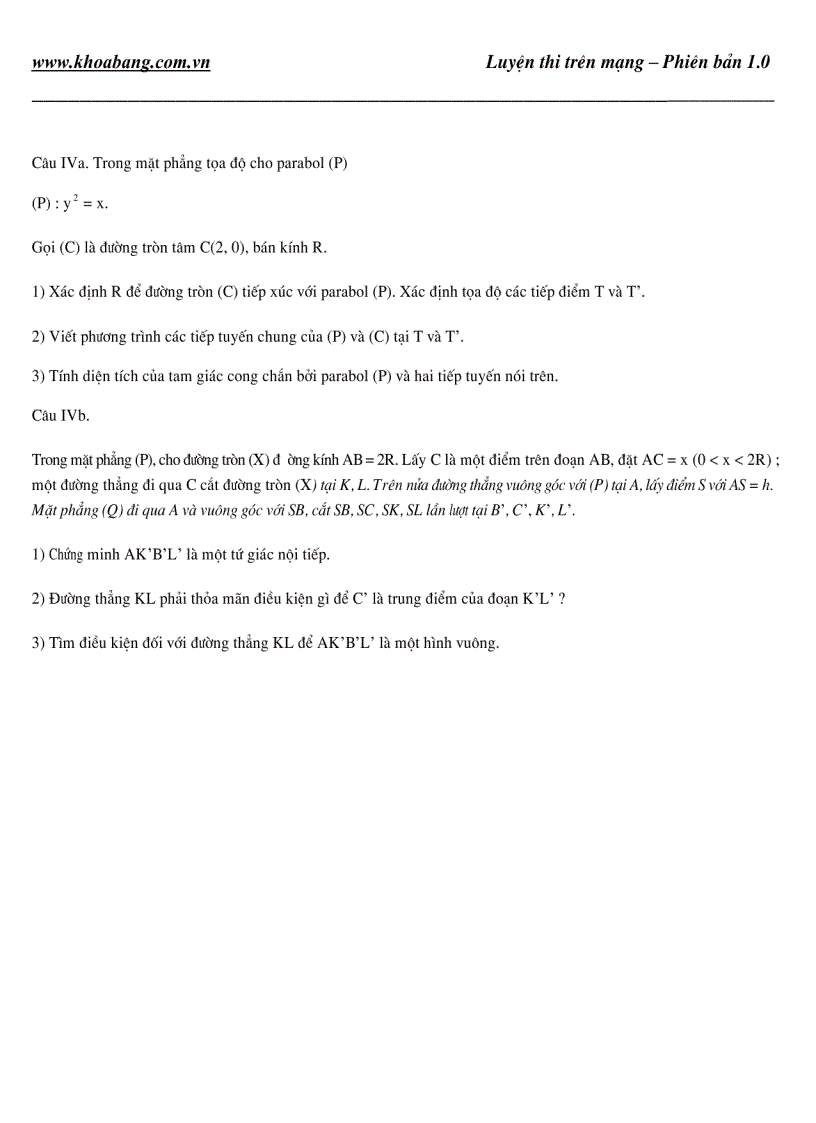 image for page Đề thi Toán 9 luyện thi