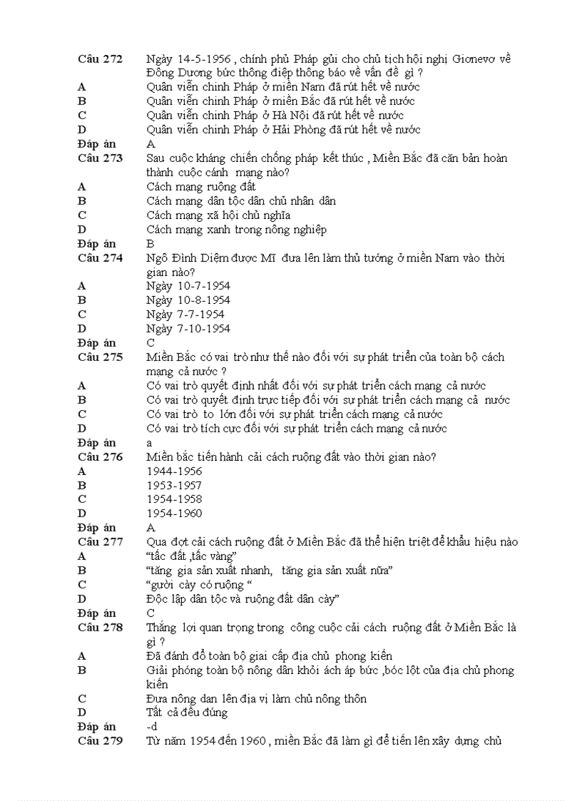 image for page Đề thi trắc nghiệm môn lịch sử