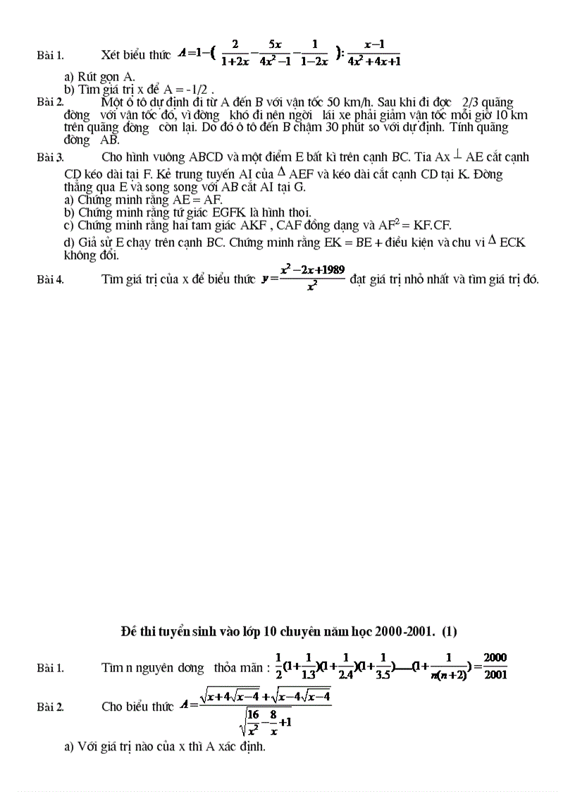 image for page De thi vao mot so truong chuyen toan