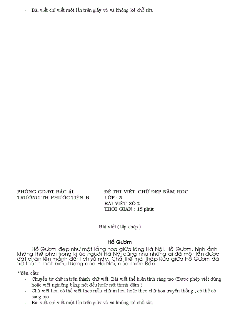 image for page Đề thi viết chữ đẹp tiểu học