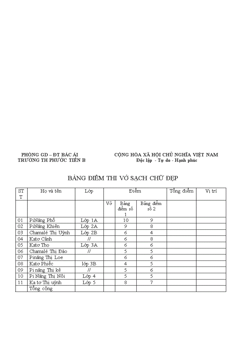 image for page Đề thi viết chữ đẹp tiểu học