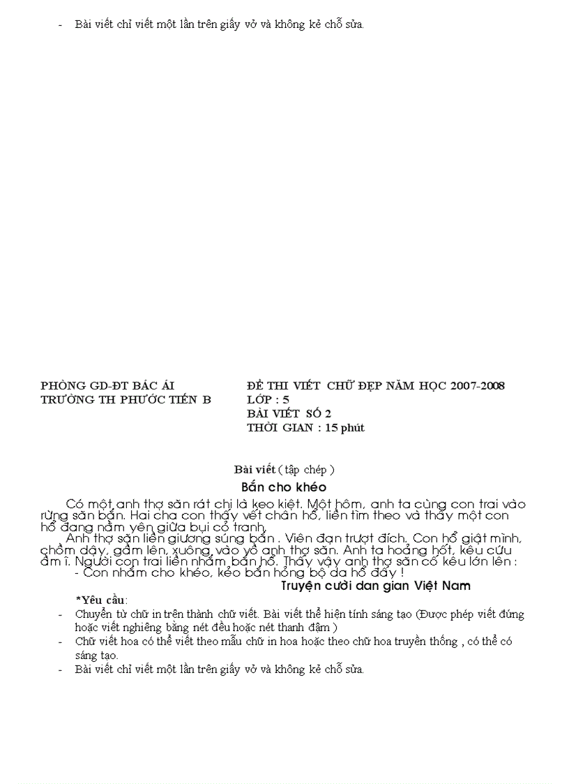 image for page Đề thi vở sạch chữ đẹp