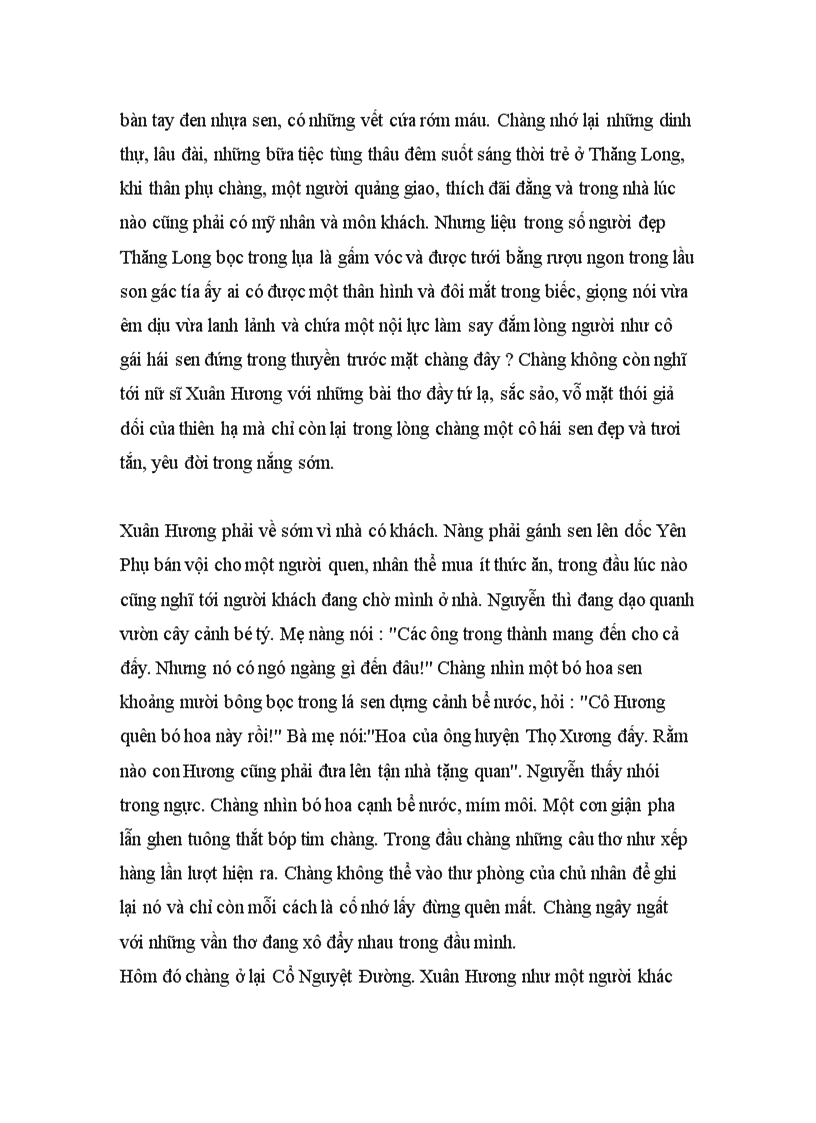 image for page Đêm Cổ Nguyệt Đường viết về Hồ Xuân Hương