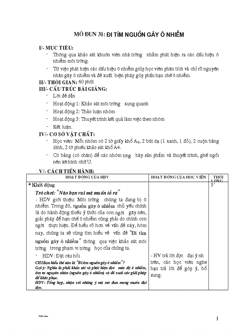 image for page Di tim nguon gay o nhiem