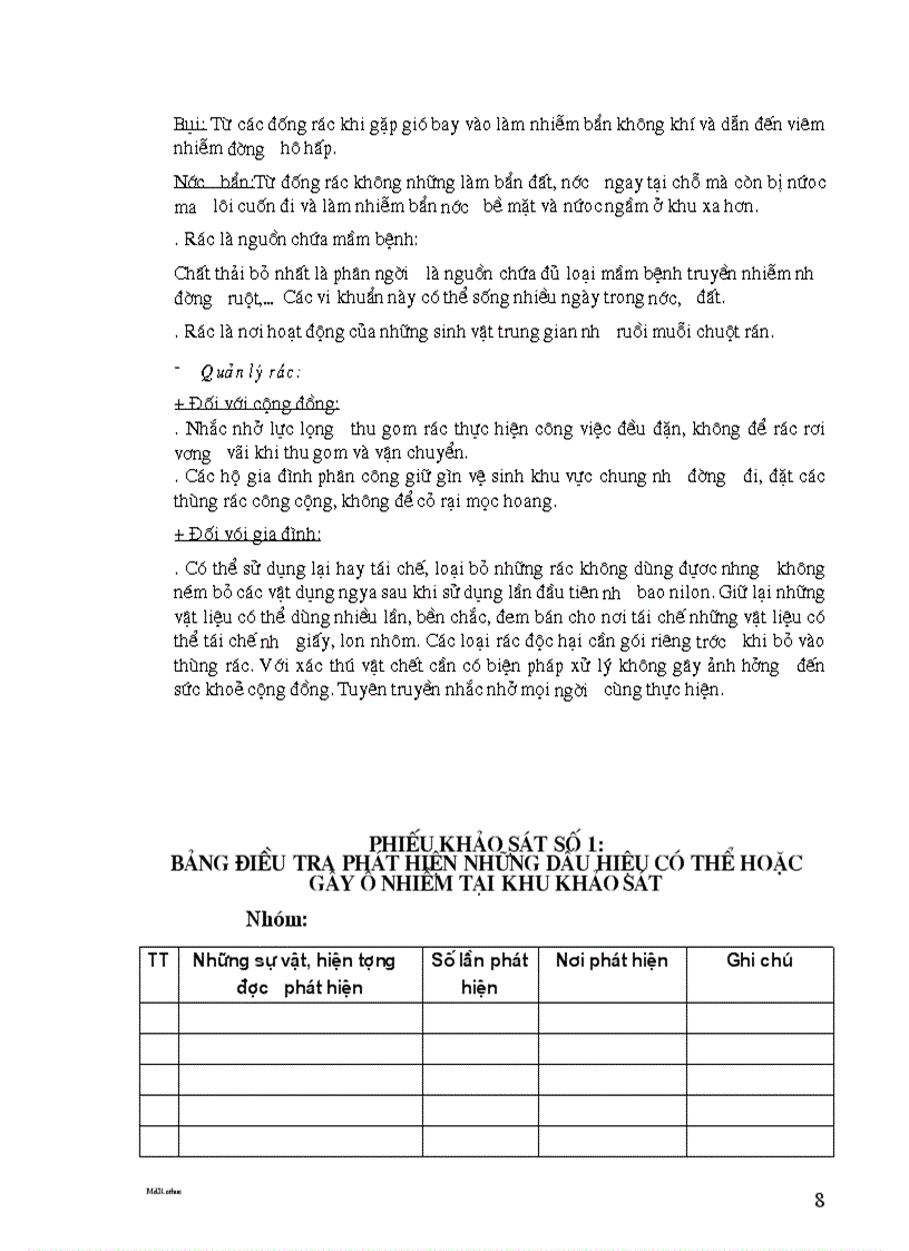 image for page Di tim nguon gay o nhiem