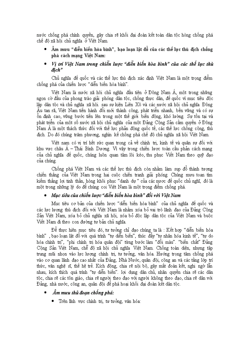 image for page Diễn biến hòa Bình ở Việt Nam