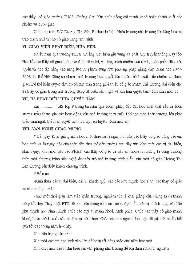 image for page Diên văn khai giảng năm học 2011 2012 1