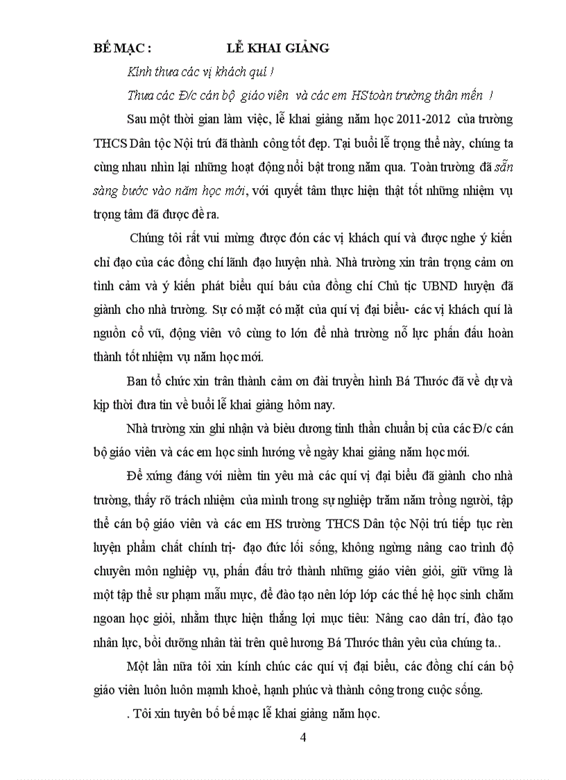 image for page Dien van khai mac le khai giang nam hoc 2011 2012