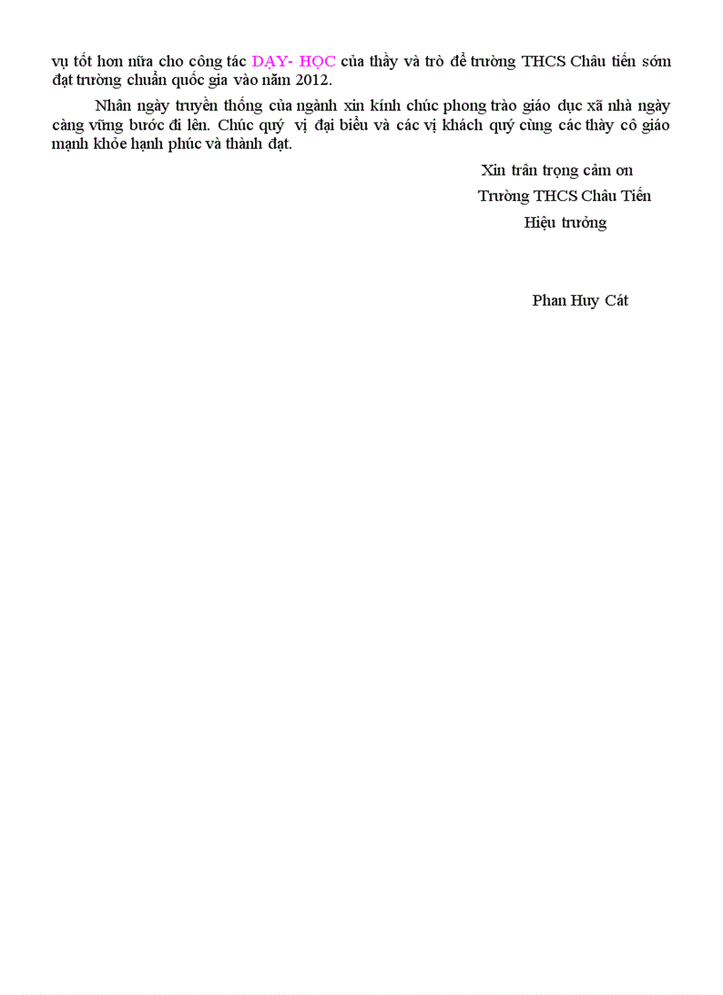 image for page Diễn văn kỉ niệm ngày 21 11