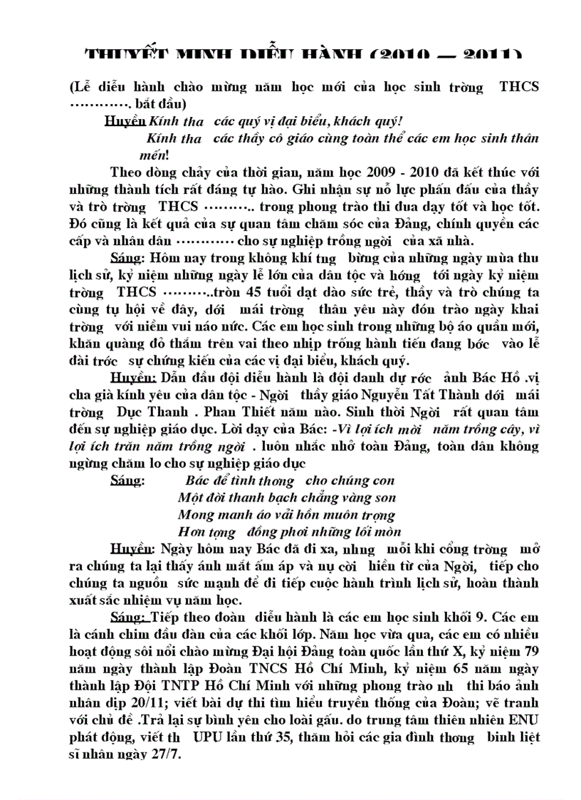 image for page Dieu hanh khai giang