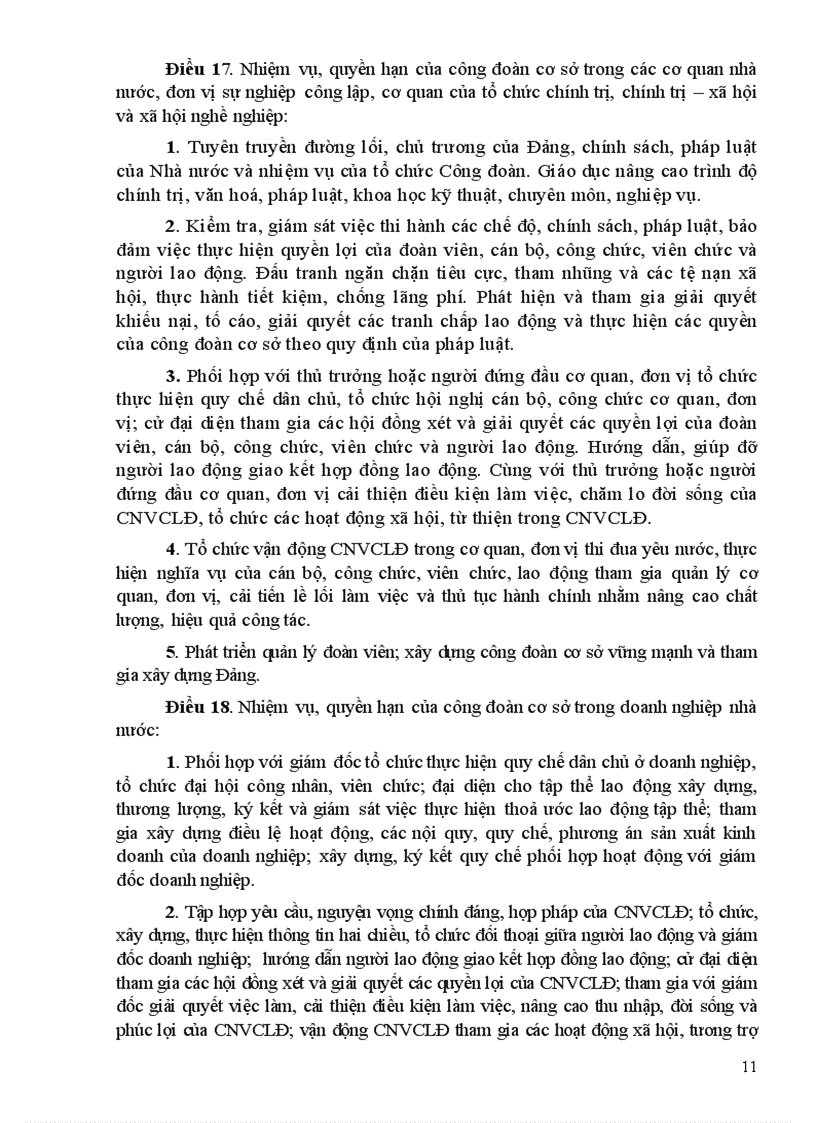 image for page Điều lệ CĐVN