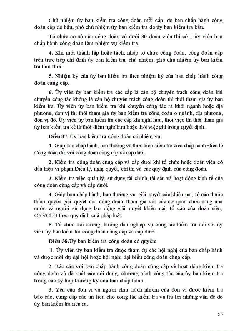 image for page Điều lệ CĐVN