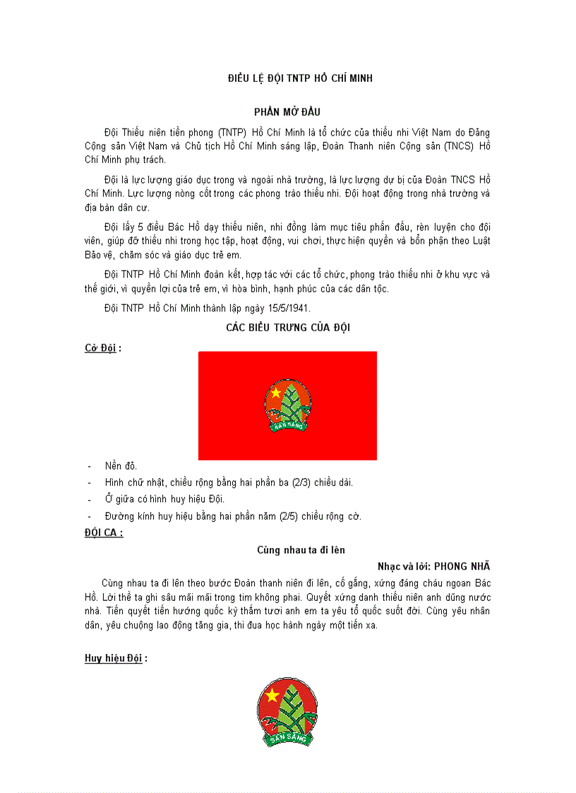 image for page Dieu le Doi TNTP HCM