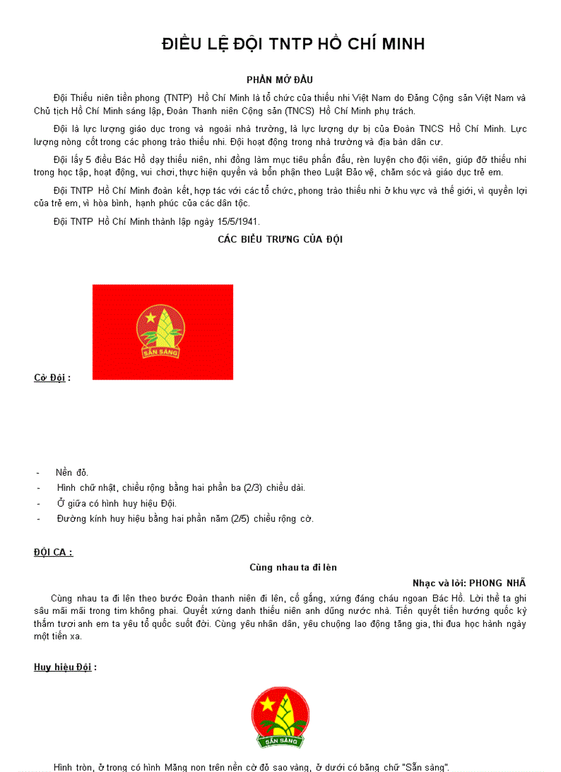 image for page Dieu le Doi TNTP Ho Chi Minh